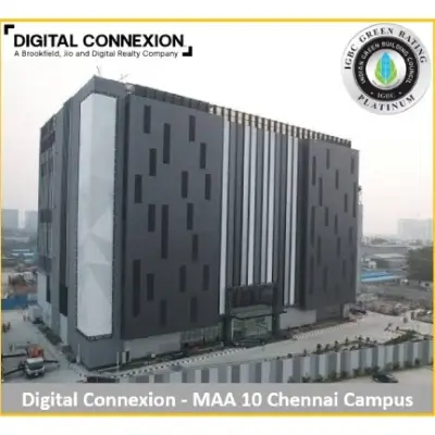Digital Connexion Chennai Campus MAA10 - IGBC Green Data Center Platinum-rated project